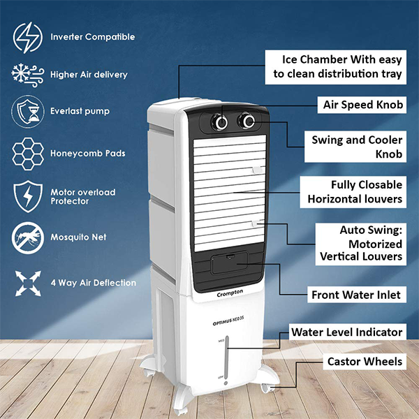 Crompton tower sale cooler